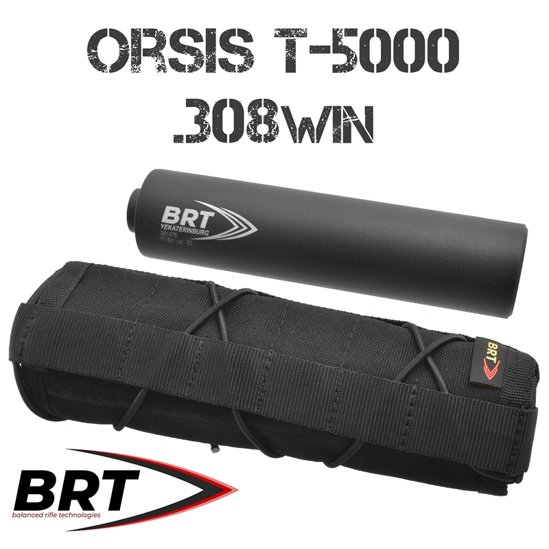 ДТКП (Банка) 15 камер BRT на Orsis T-5000 308win, резьба M18x1R