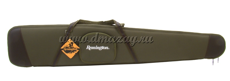 Чехол Remington (Ремингтон) с лямкой на плечо для оружия длиной до 134 см мягкий не промокаемый полиэстер GB-9050B зеленый