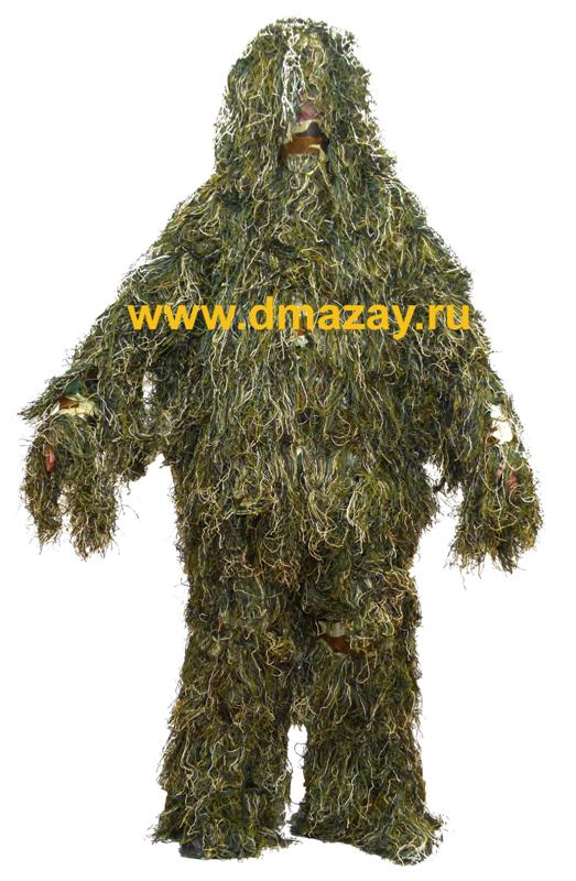     - Woodland  MIL-SPEC "Ghillie Suit" DESERT   WGS  M/L