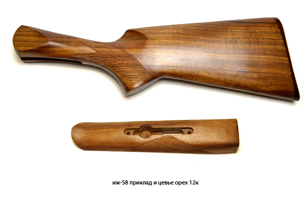 ИЖ-58(приклад+цевьё) орех 12к