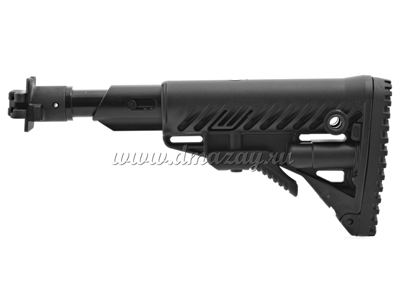 Телескопический приклад с амортизатором (буфером) отдачи Fab Defense M4-VEPR FK SB для Вепрь-12 (ВПО-205) и др. с подобным креплением, арт. fx-m4vepfksb
