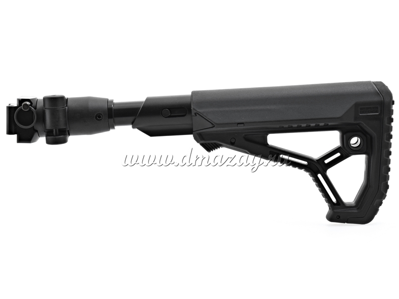 Складной телескопический приклад с амортизатором (буфером) отдачи GL-CORE Fab-Defense CM4-AKS P SB на АКС-74У