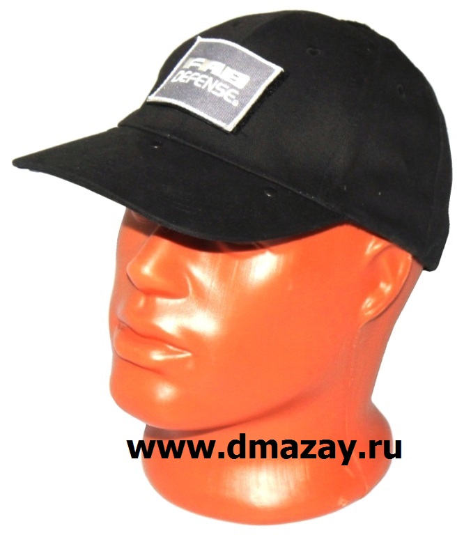 Бейсболка (кепка) с встроенным средством самозащиты (самообороны) FAB Defense (Фаб Дефенс) GOTCHA CAP цвет черный