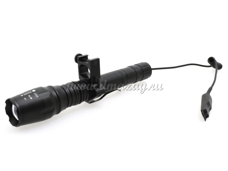 Фонарь подствольный+ручной светодиодный на планку Вивера Power Style 11660