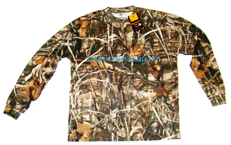 Футболка с длинным рукавом Browning Rugged Outdoor Apparel цвет Advantage MAX-4 (Камыш)