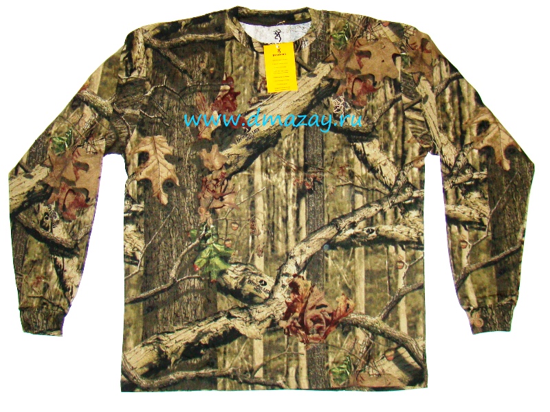 Футболка с длинным рукавом Browning Rugged Outdoor Apparel цвет Break-UP Infinity (Осенний лес)