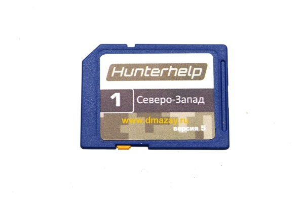 SD карта памяти (чип) для электронных манков Hunterhelp Фонотека № 1 (северо-запад) Версия 5