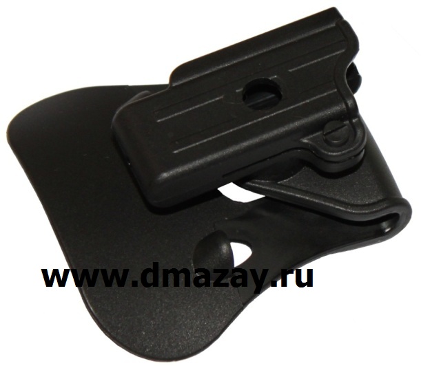 Чехол (подсумок) поясной поворотный для запасного магазина (обоймы) пистолета Макарова (ПМ) IMI Defense (ИМИ ДЕФЕНС) IMI-ZSP09 (SP09)  из усиленного полимера цвет черный    