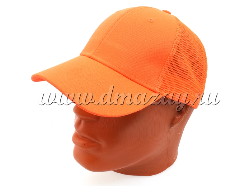Бейсболка (кепка) сигнальная CAP America для загонной охоты, цвет Оранжевый