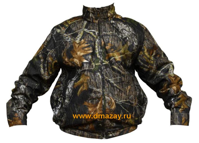 Куртка утепленная охотничья короткая Cabela's MOSSY OAK BREAK UP мембранная ткань осений лес 970717