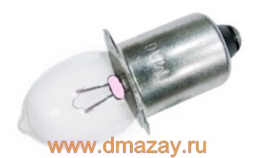 Комплект криптоновых ламп (2 штуки) для фонарей Maglite (МАГЛАЙТ) 4 -Cell D и C LWSA401 U WHITE STAR Kripton в блистере