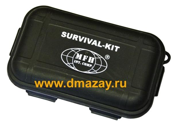 Набор для выживания в водонепроницаемом боксе Max Fuchs (MFH) Survival kit waterproof box 27117