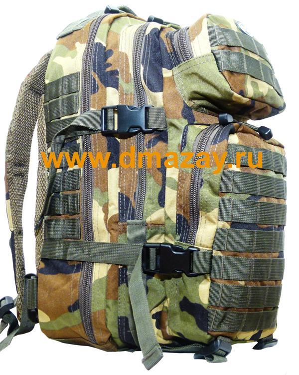    US Rucksack Assault I Woodland Cordura  30  30333T 