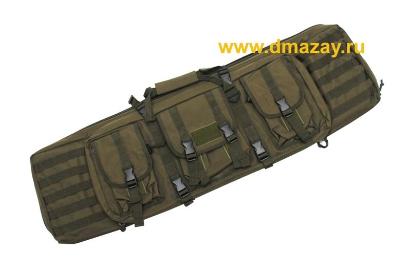 Чехол тактический (кофр) Mil-Tec by Sturm (Мил-тек Штурм) для оружия длиной до 102 см мягкий не промокаемый полиэстер Rifle Case Large Olive 16193001 зеленый (оливковый) Германия