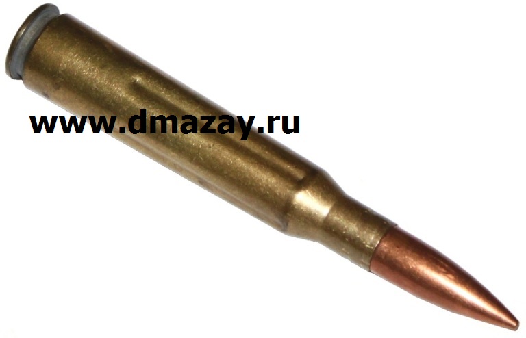 Макет массогабаритный (ММГ), учебно-тренировочный патрон 12,7 мм 7Х2 (ДШК, УТЕС, В-94)
