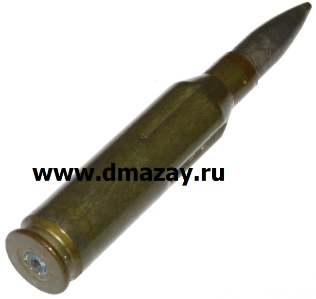 Макет массогабаритный (ММГ), учебно-тренировочный патрон 14,5 мм 57-Ч-561-УЧ (КПВ, ПКП, ЗПУ, ПТРС, ПТРД)