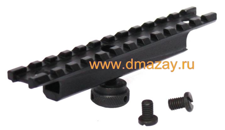 Крепление к оптике (кронштейн, моноблок, база) для AR-15/ M16 и STEYR AUG 223 NcSTAR MAR6 с отверстиями для установки колец STANAG NATO Scope Mount