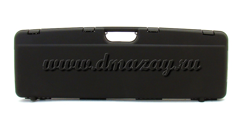 Кейс пластиковый Negrini 1601 ISY-T для двуствольного и одноствольного оружия в разобранном виде с длиной до 78 см черный