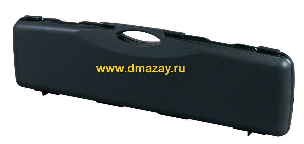 Кейс пластиковый Negrini 1607 TS 2C Gun Case для охотничьего оружия с двумя парами стволов длинной до 82 и 86 см черный