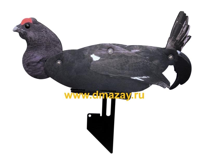 Комплект объемных профилей тетерев NRA FUD Black Grouse складных неопрен США (6 штук) BK