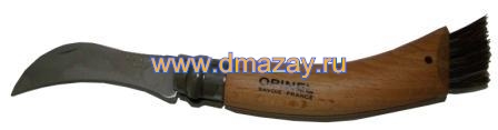 Складной нож грибника Opinel (ОПИНЕЛЬ) Marque Deposee (№08) с длиной лезвия 7 см