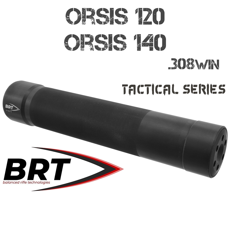 ДТКП (Банка, ДТК закрытого типа) BRT Tactical на Orsis 120, Орсис 140 калибра 308win, резьба M16X1R