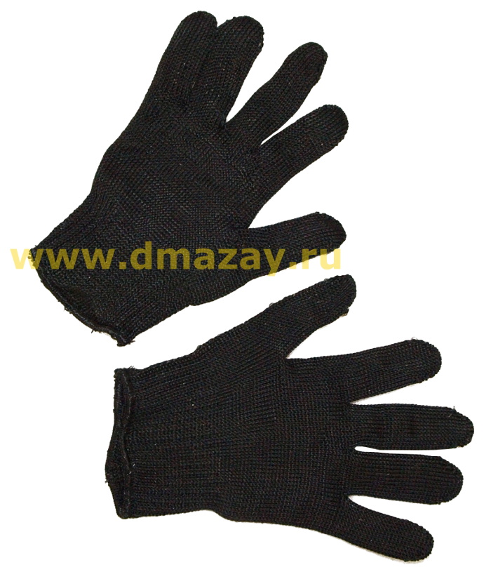 Защитные перчатки со стальными нитями для разделки рыбы и мяса. Предотвращает порезы. Размер: L-XL