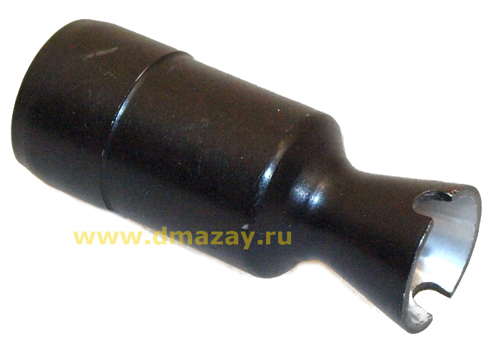 Штатный пламегаситель для САЙГА-МК, АК74, АК 101/102 калибра 5,45х39 и 5,56х45мм (.223 Rem), резьба М24х1,5