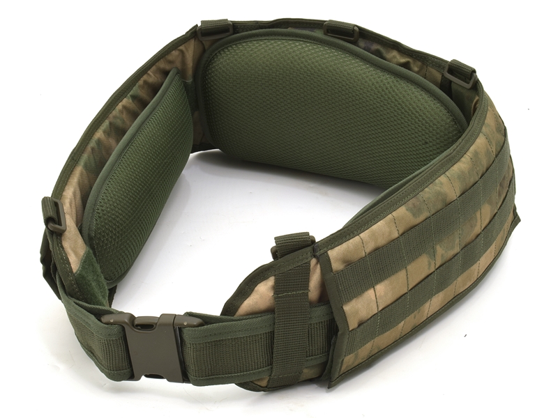 Пояс разгрузочный тактический с капами и системой Molle, размер М