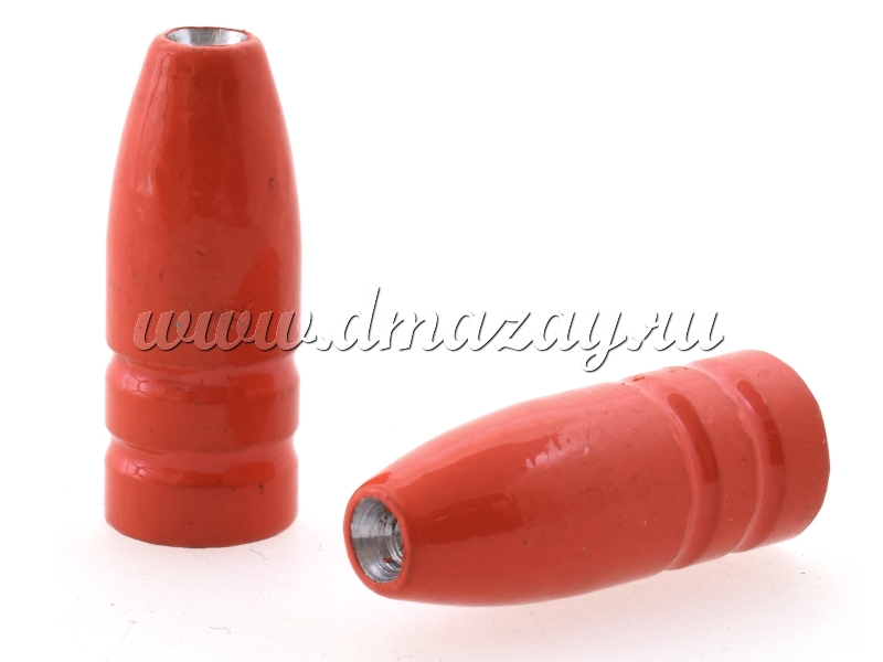 Пуля .366 ТКМ (9,5х38мм) с полимерным покрытием весом 16г экспансивная в красной оболочке, комплект 10 шт