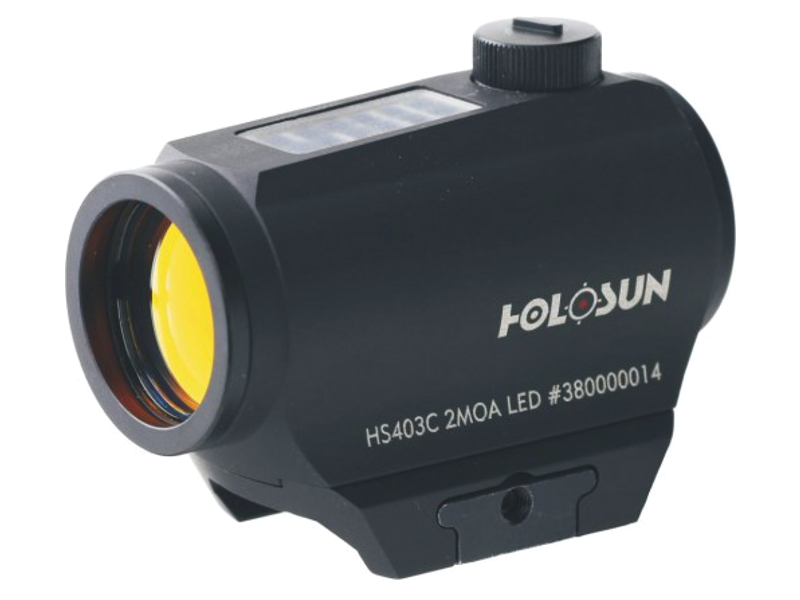Коллиматорный прицел с солнечной батареей Holosun PARALOW HS403C .