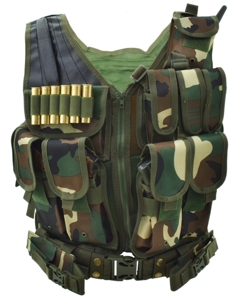 Жилет разгрузочный Kingrin Mesh Vest, цвет Темный Лес