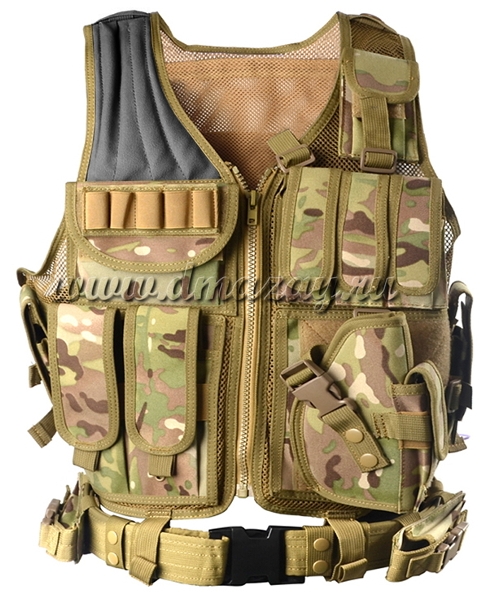 Жилет разгрузочный Kingrin Mesh Vest, цвет Светлый Лес