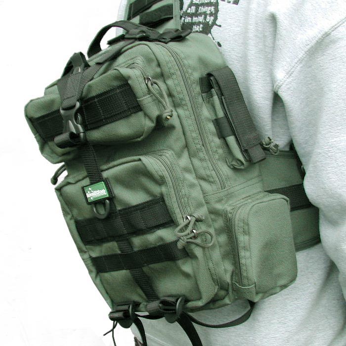 Рюкзак тактический TONGA I (Green) – DuPont Poly Cordura 13 литров