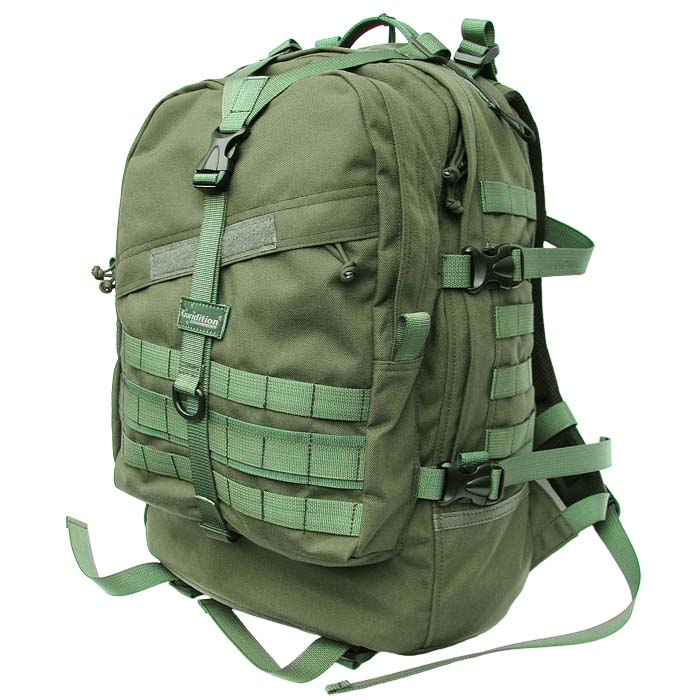 Рюкзак EKARA green Kiwidition – DuPont Poly Cordura 46 литров зеленый