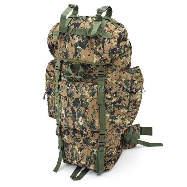 Рюкзак походный каркасный 65 литров цвет Marpat