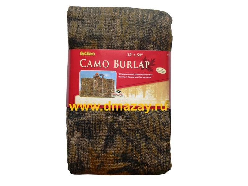 Сетка для засидки маскировочная 1,36м х 3,6м Allen Camo Burlap Mossy Oak Break UP темный лес 2563