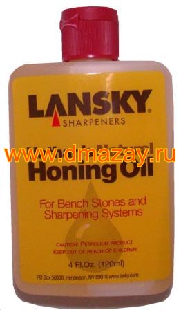 Масло для хонингования (заточки ножей) LANSKY SHARPENERS (ЛАНСКИ ШАРПЕНЕРС) Nathan's Natural Honing Oil 4 FL Oz (120 мл)