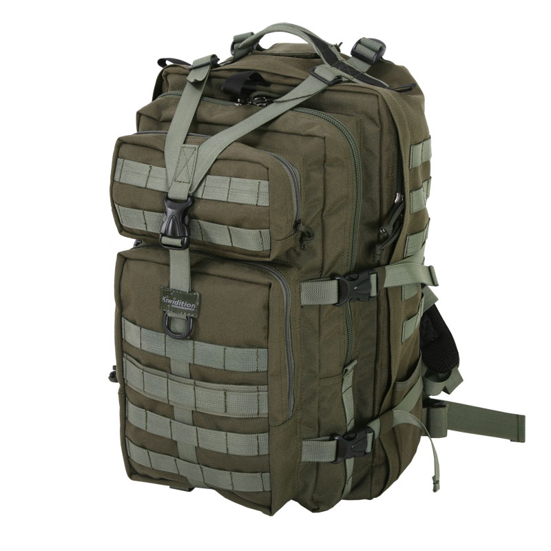 Рюкзак Kiwidition Super Kahu Green DuPont Poly Cordura зеленый 35 литров