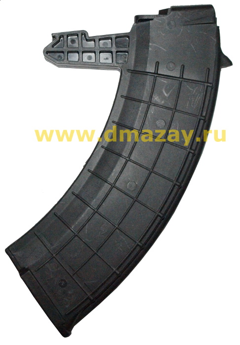 Съемный пластиковый магазин "ProMag" для ОП-СКС (SKS) на 10 патронов из 30 местного с ограничителем, ЧЕРНЫЙ
