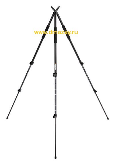 Трипод телескопическая трость опора из углепластика (карбон) для оружия (сошка, походный посох, упор) тройная ULTREC ENGINEERED PRODUCTS QCTC-SB Tripod Shooting Sticks