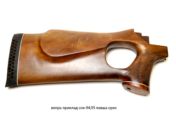 Приклад Вепрь сок-94, 95 для левши орех