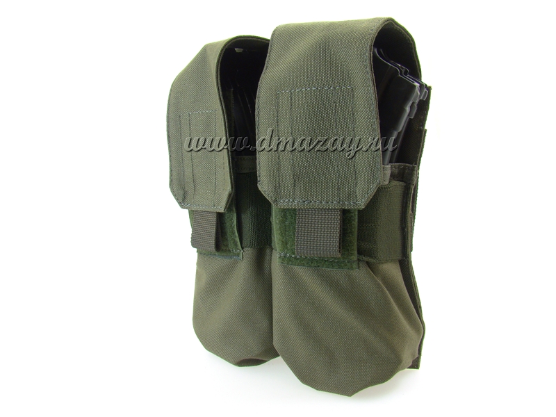 Подсумок Wartech MP-106-OD под 4 магазина АК, ОЛИВА